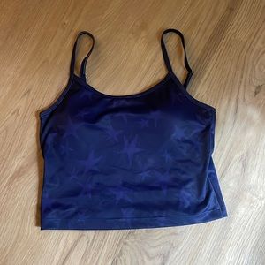 Kortni Jeane ladder back star print swim